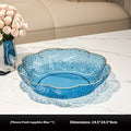 PET Fruit Plate Snack Dish Household Household Kitchen Flower Fruit Plate