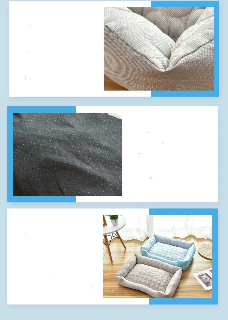 All-season Cloth Pet Nest Blue Gray